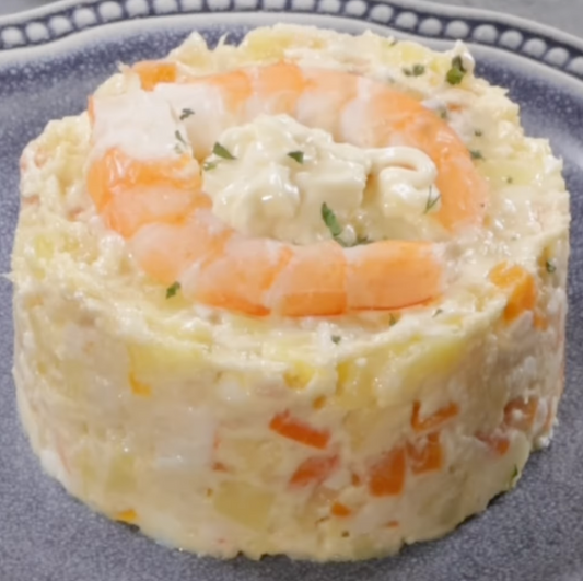 Hake and Prawn Salad (1 kg)